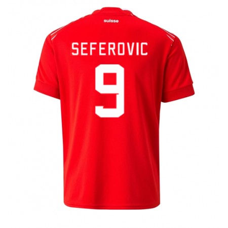 Goedkope Zwitserland Haris Seferovic 9 Thuisshirt World Cup 2022 Goedkope Zwitserland Haris Seferovic 9 Thuisshirt World Cup 2022